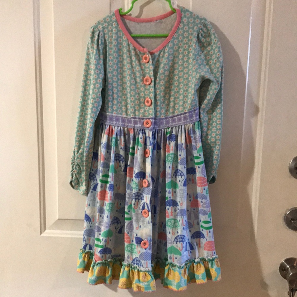 Beautiful Matilda Jane Umbrella Flower Dress - Girls Size 6
